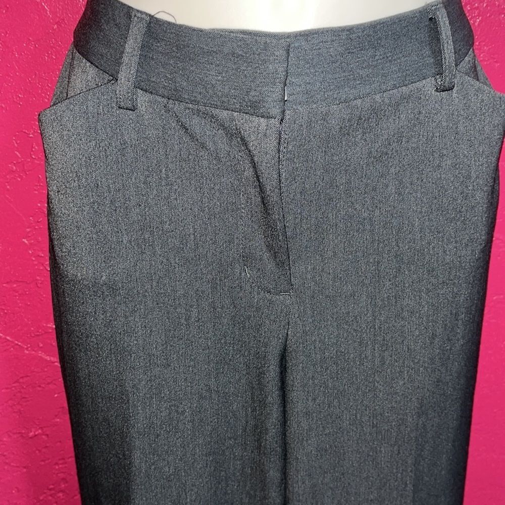 Express Publicist barely boot pant in dark grey. Size 10 L